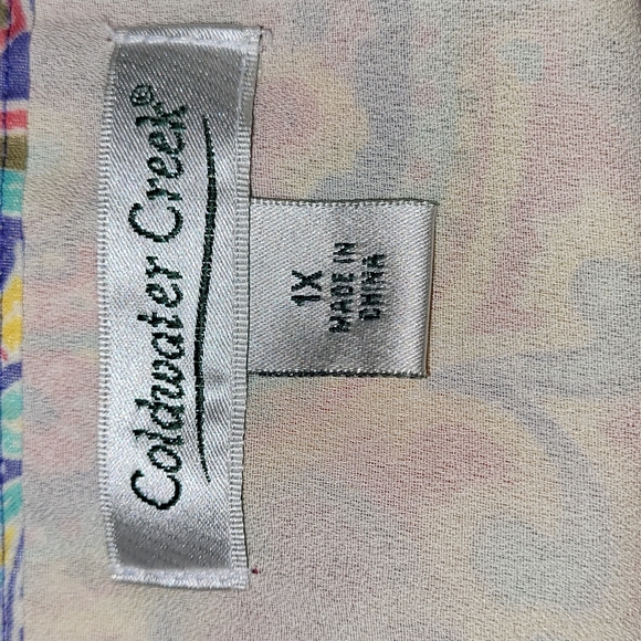 Coldwater Creek plus size boho midi skirt. - Picture 5 of 8